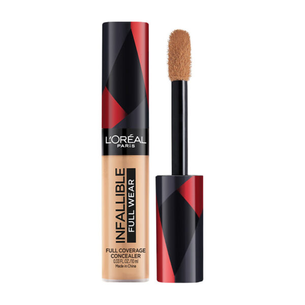 LOreal Paris Infallible Full Wear Concealer, Maximum Coverage, Sweat Proof & Heat Proof - Amber 312(10ml) - Image 8