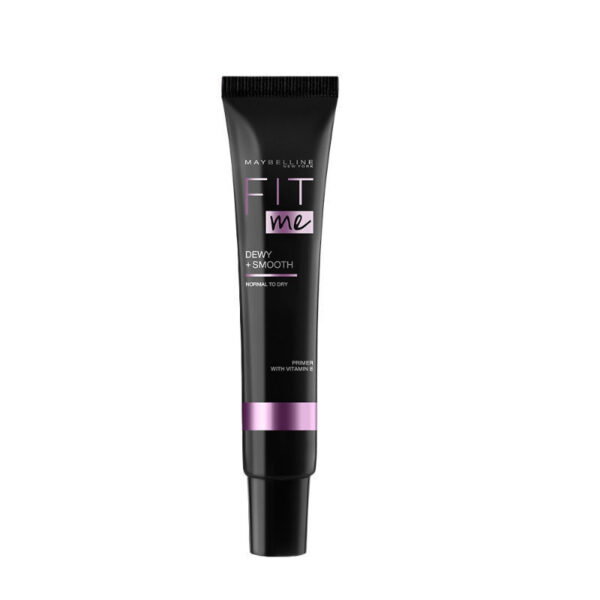 Maybelline New York Fit Me Primer, Oil free and Non Comedogenic Formula - Dewy+Smooth Primer(30ml) - Image 2