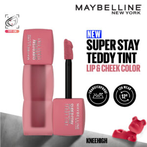Maybelline New York Superstay Teddy Tint - Lip And Cheek Color - Knee High(5ml)