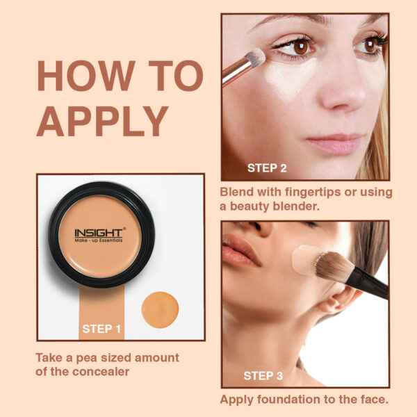 Insight Cosmetics Concealer - Beige(3.5g) - Image 5