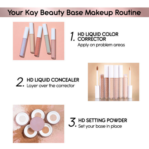 Kay Beauty HD Liquid Colour Corrector - Orange(3.8gm) - Image 13
