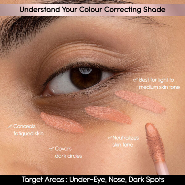 Kay Beauty HD Liquid Colour Corrector - Orange(3.8gm) - Image 7