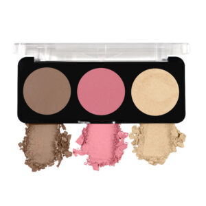 Swiss Beauty Cheek-A-Boo 3 In One Blusher Contour And Highlighter - 3(8 g)