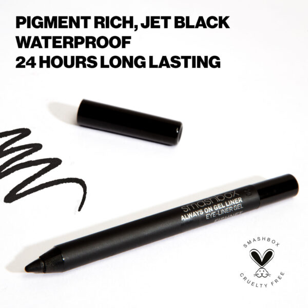 Smashbox Always On Gel Liner - Fishnet (Jet Black)(1.2g) - Image 3