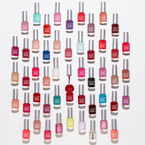 Lakme True Wear Color Crush Nail Polish, Long Lasting & Vibrant Nail Paint, 404(6ml) - Image 7