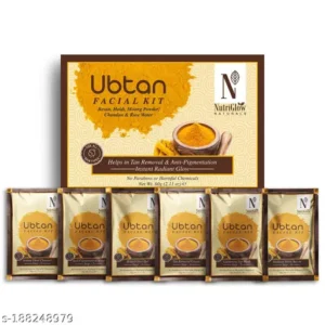 NATURAL'S Ubtan Facial Kit to help Anti-Pigmentation, Tan Removal and Instant Glow 60gm