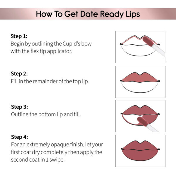 Kay Beauty Matte Liquid Lipstick - Happily Ever After(3.5ml) - Image 9