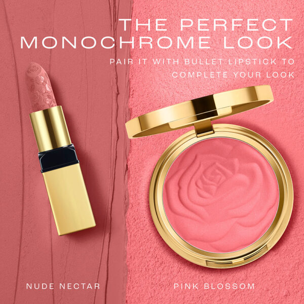 Lakme Showstopper Collection Rouge Bloom Powder Blush - Pink Blossom(12g) - Image 11