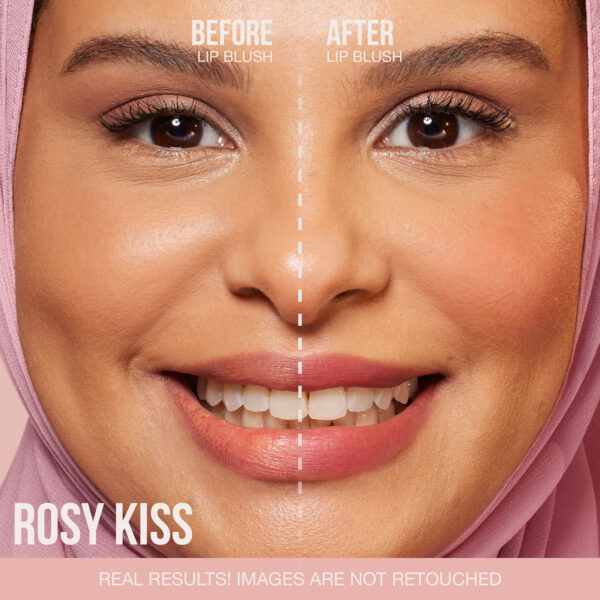 Huda Beauty Creamy Lip And Cheek Stain - Rosy Kiss(6ml) - Image 3
