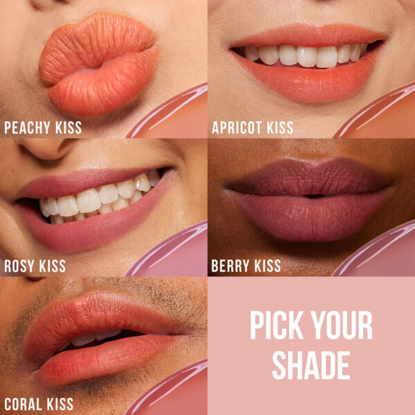 Huda Beauty Creamy Lip And Cheek Stain - Rosy Kiss(6ml) - Image 9