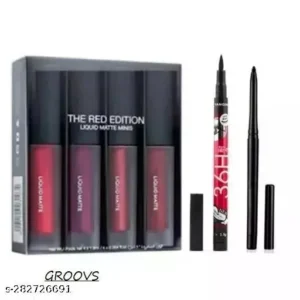 Hipbrat, Red/ MatteLiquid/ LipstickPack of 1