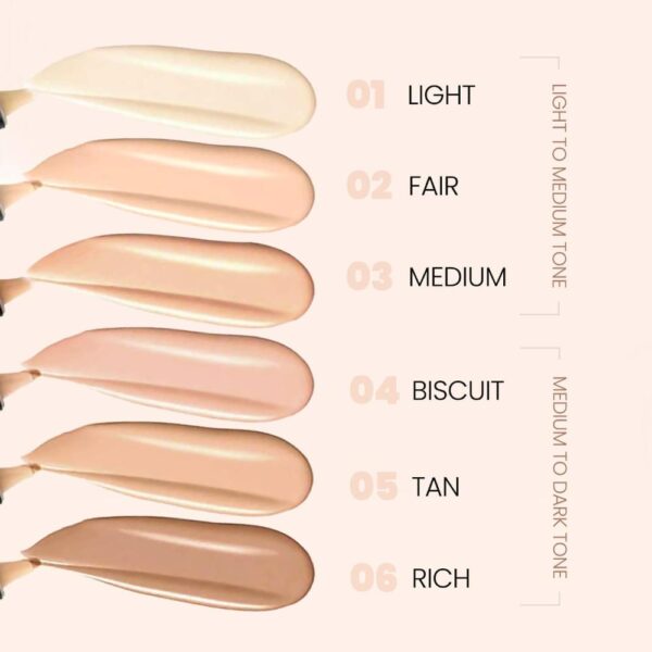 MARS Lightweight BB Cream Foundation - Medium(30ml) - Image 6