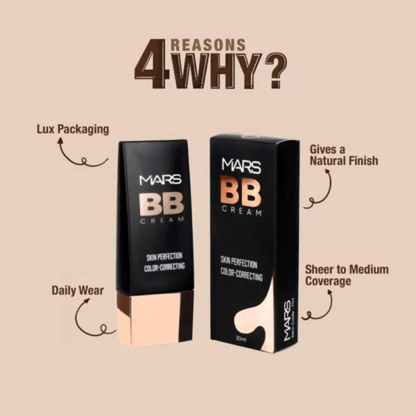 MARS Lightweight BB Cream Foundation - Medium(30ml) - Image 8
