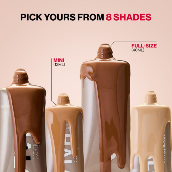 Smashbox Halo Healthy Glow All-In-One Tinted Moisturizer Foundation With SPF 25 Travel Size (Skin Tint) - Light Neutral(12ml) - Image 8