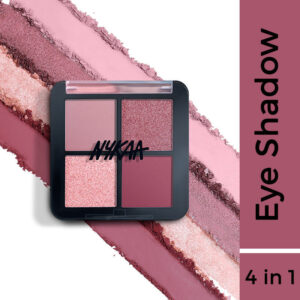 Nykaa Cosmetics Eyes On Me! 4 in 1 Quad Eyeshadow Palette - Brunch Party(5gm)