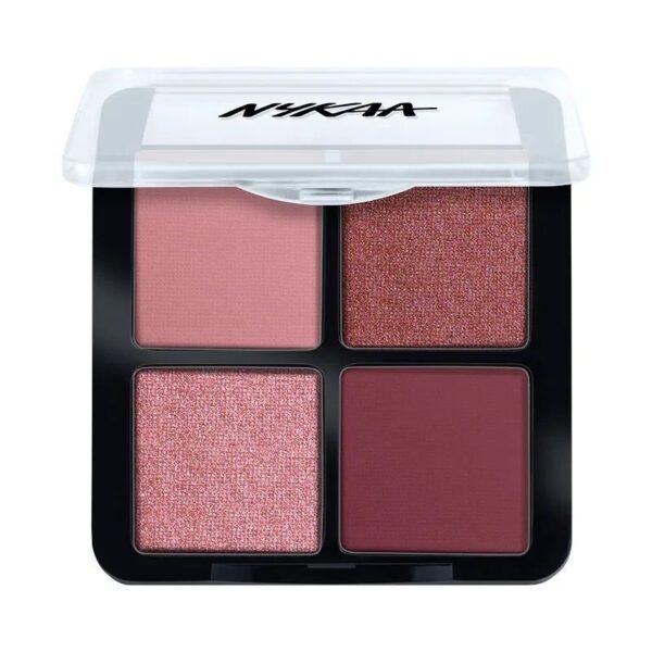 Nykaa Cosmetics Eyes On Me! 4 in 1 Quad Eyeshadow Palette - Brunch Party(5gm) - Image 8