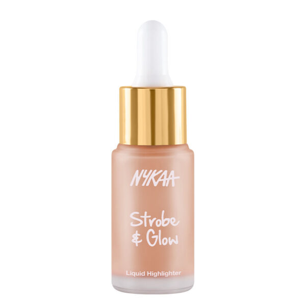 Nykaa Strobe & Glow Liquid Cream Highlighter - Glazed Bronze(20ml) - Image 9