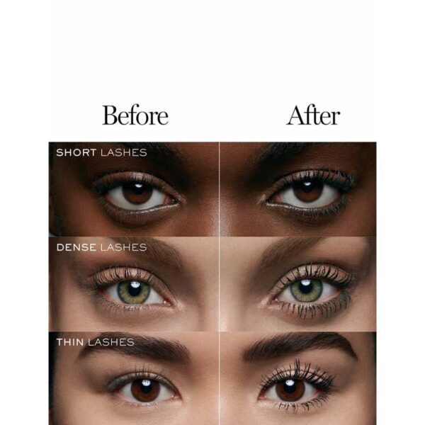 Lancome Hypnose Drama Waterproof Mascara For A Long-Lasting Look - 01 Excessive Black(6ml) - Image 4