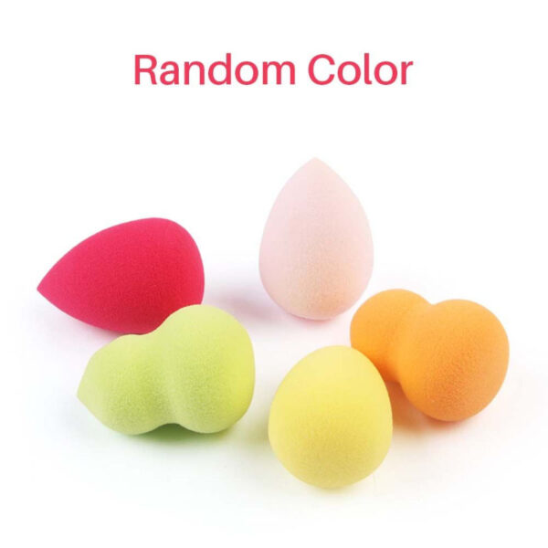 Matra Beauty Blender Makeup Sponge with Free Pizza Puff Applicator for Foundation Blending & Powder - Image 6