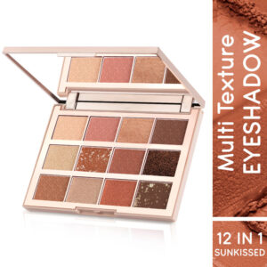 Kay Beauty Multi Texture Eyeshadow Palette - Sunkissed(15g)