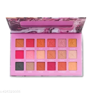 MINARA Rose Gold Eyeshadow Palette (18 colors) | Matte|Shimmer | Beginner Friendly & Long Lasting Eye Shadow Palette
