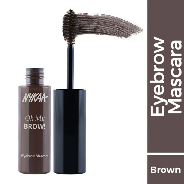 Nykaa Oh My Brow! Eyebrow Mascara - Sirius Brown(4.2ml) - Image 2