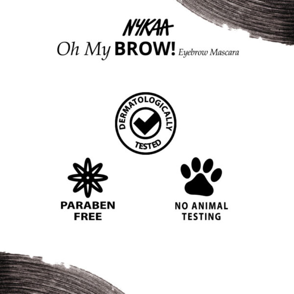 Nykaa Oh My Brow! Eyebrow Mascara - Sirius Brown(4.2ml) - Image 8