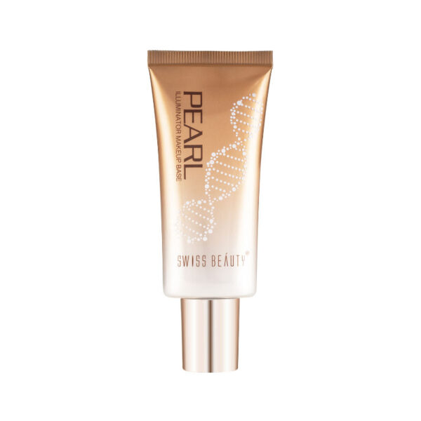 Swiss Beauty Pearl Illuminator Makeup Base - 01 Golden Pink(35g) - Image 9