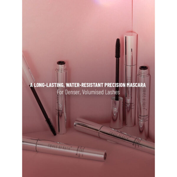 Swiss Beauty Precision Thickening Long Lash Mascara - Black(10ml) - Image 4