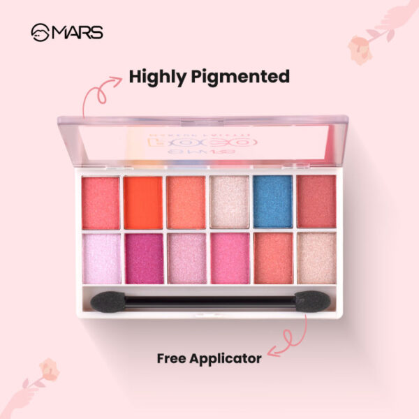 MARS Poco Face Makeup And Eyeshadow Palette - 03(20 g) - Image 4