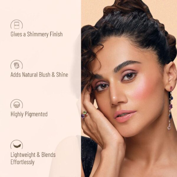 Swiss Beauty Baked Blusher & Highlighter - 06(7gm) - Image 3