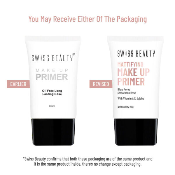 Swiss Beauty Mattifying Makeup Primer(30 g) - Image 7