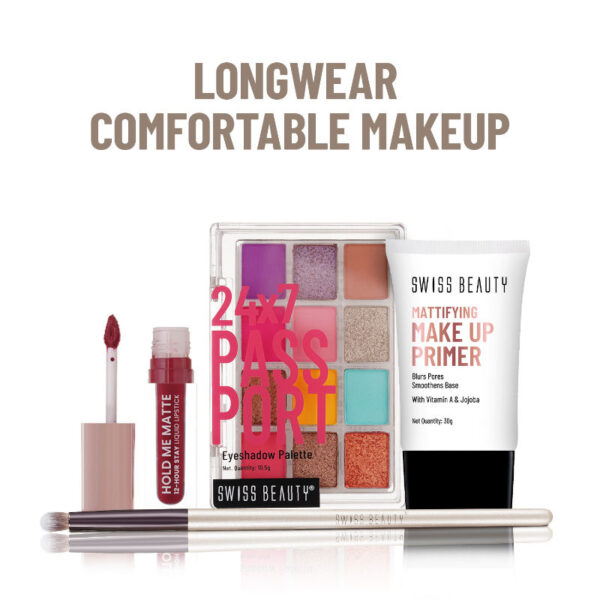 Swiss Beauty Mattifying Makeup Primer(30 g) - Image 9