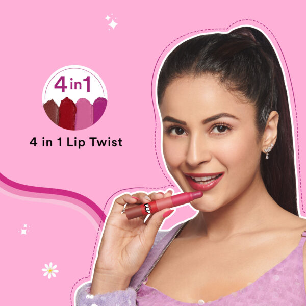 SUGAR POP 4 In 1 Lip Twist - 01(6.4 g) - Image 4