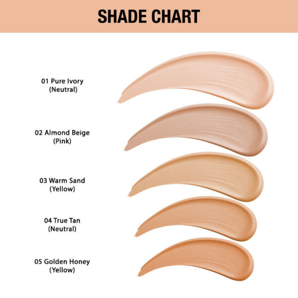Nykaa Mini SKINgenius Sculpting & Hydrating Dewy Foundation - Warm Sand 03(7ml) - Image 5