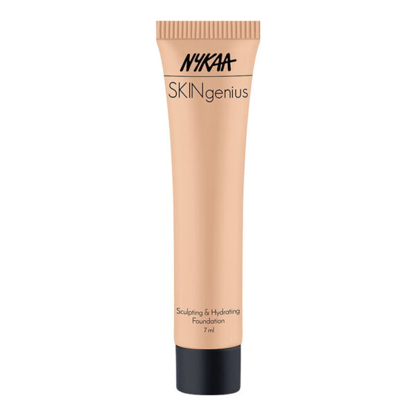 Nykaa Mini SKINgenius Sculpting & Hydrating Dewy Foundation - Warm Sand 03(7ml) - Image 7