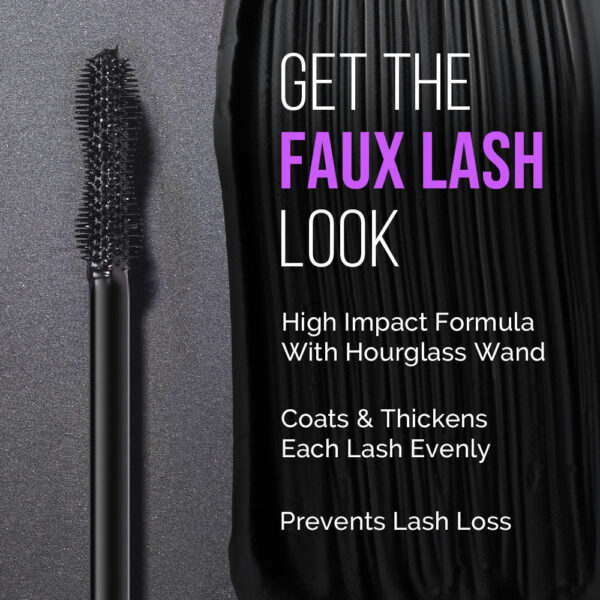 Staze 9to9 All Eyes On You Volumizing & Waterproof Tubing Mascara Blackest Black(5ml) - Image 4