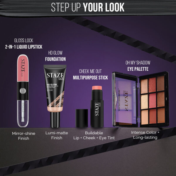 Staze 9to9 All Eyes On You Volumizing & Waterproof Tubing Mascara Blackest Black(5ml) - Image 6