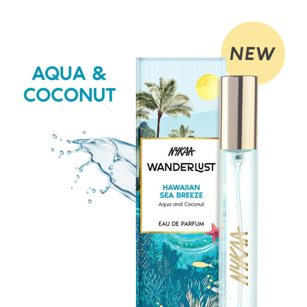 Nykaa Wanderlust Hawaiian Sea Breeze Eau De Parfum(16ml)