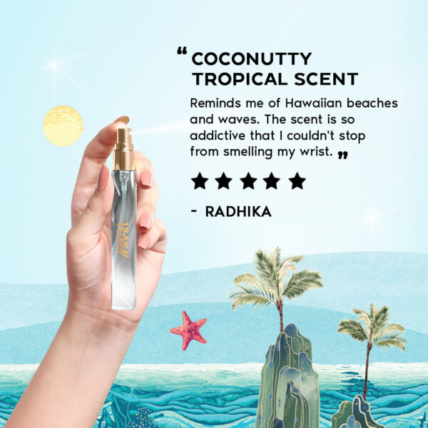 Nykaa Wanderlust Hawaiian Sea Breeze Eau De Parfum(16ml) - Image 5