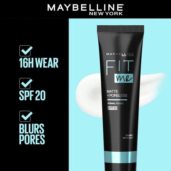 Maybelline New York Matte Flawless Skin Kit: Fit Me Foundation, 128 + Primer + Setting Spray(3 Pcs) - Image 4