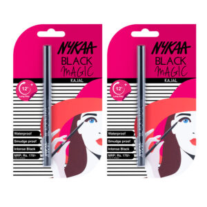 Nykaa Cosmetics Black Magic Kajal Set Of 2(2 pcs)