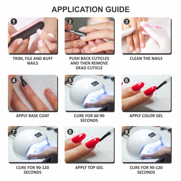 Swiss Beauty Professional UV Gel Nail Polish - Shade-29(15ml) - Image 7
