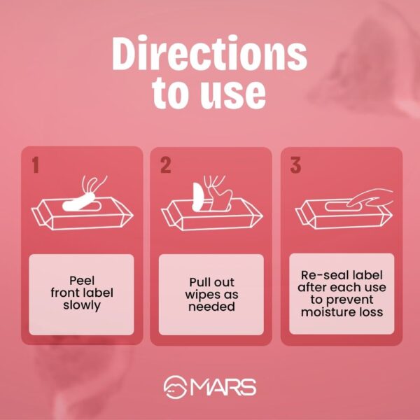 MARS Refreshing Wet Wipes - Watermelon(25 wipes) - Image 4