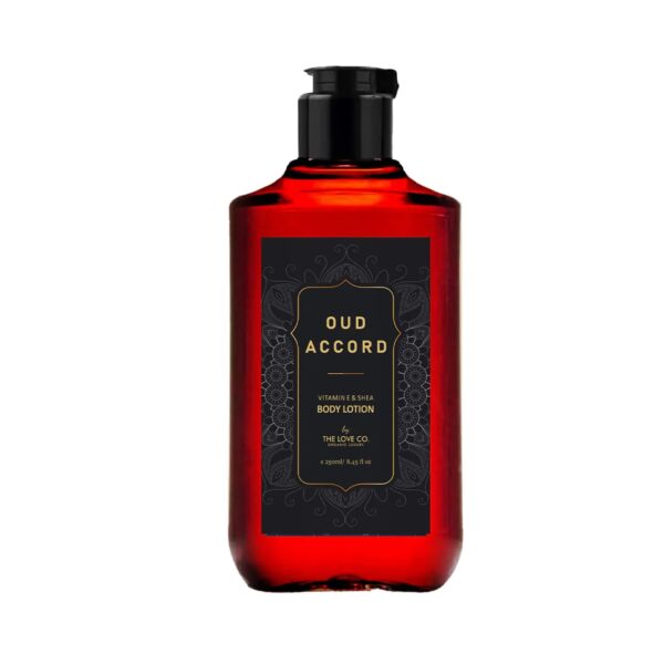 THE LOVE CO. Black Rose & Oudh Shower Gel + Oud Accord Body Lotion Pack of 2 Combo - Image 7