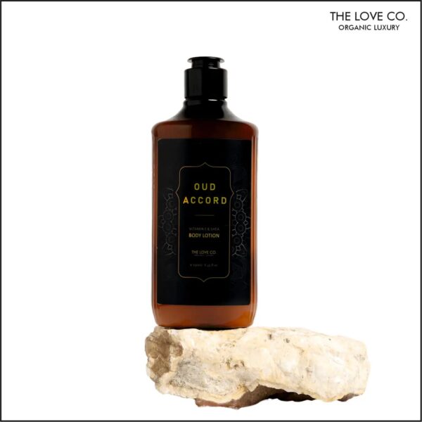 THE LOVE CO. Black Rose & Oudh Shower Gel + Oud Accord Body Lotion Pack of 2 Combo - Image 8